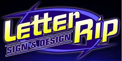 Letter Rip Sign & Design
