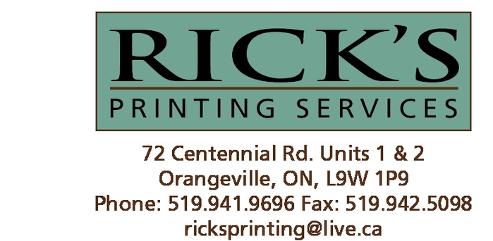 Rick's Printing Services