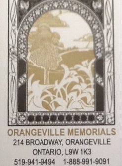 Orangeville Memorials